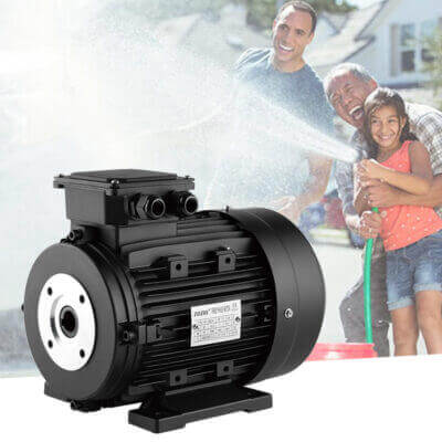 HS112M2-4 7.5hp 5.5kw 3 phase hollow shaft electric motor for washing machine